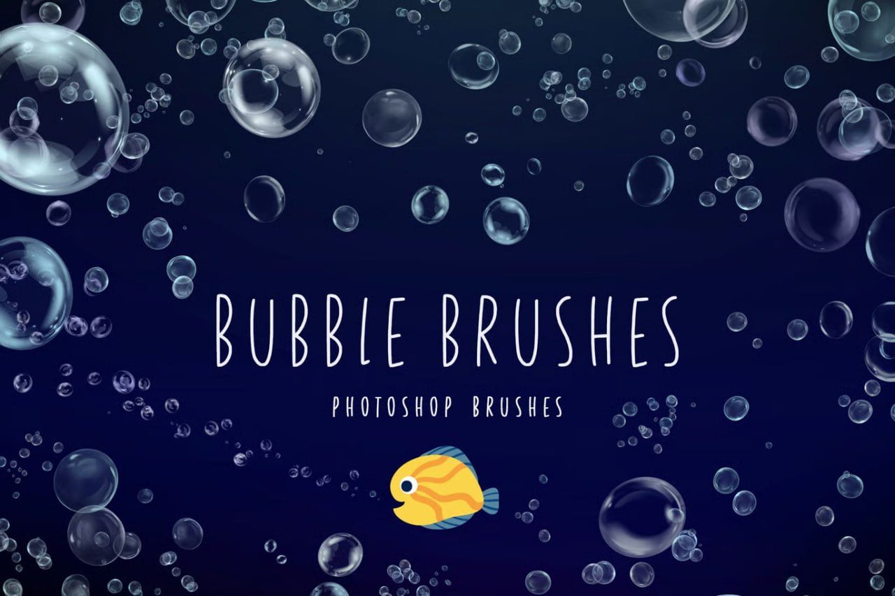 Bubble Photoshop Brushes preview