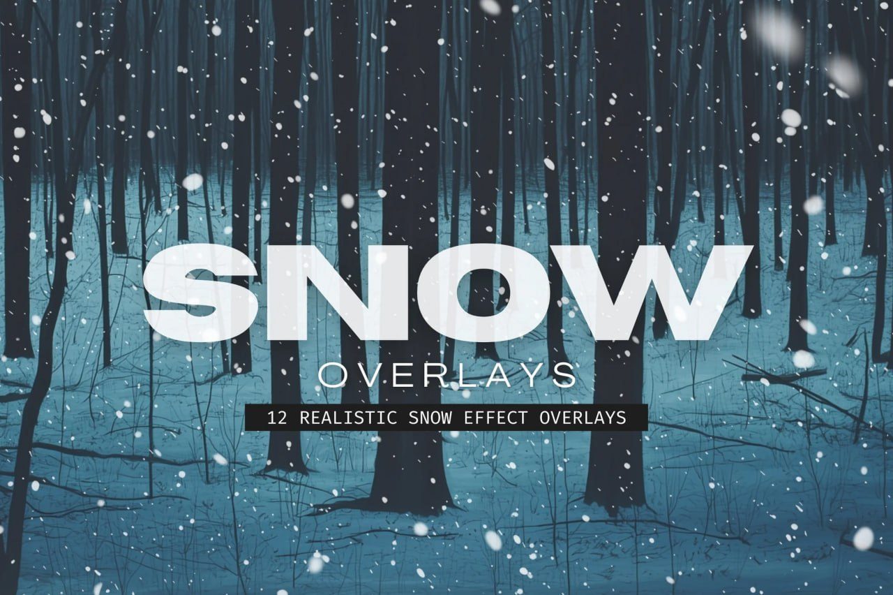 12 Realistic Snow Overlays preview