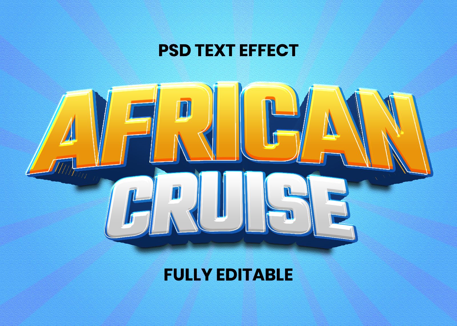 african-cruise-text-effect preview