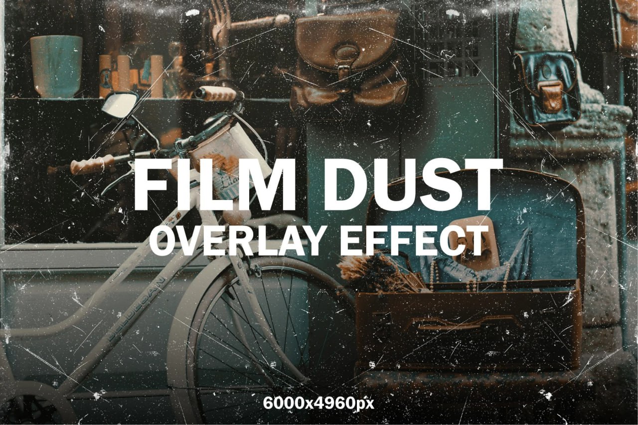 20 Film Dust Overlay Textures preview