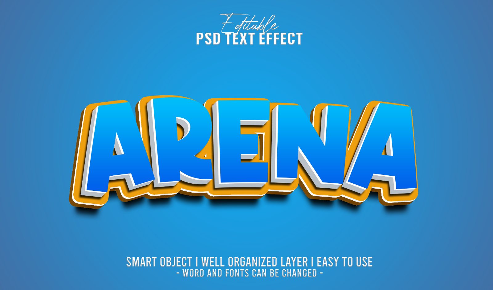 3d-arena-editable-text-effect preview