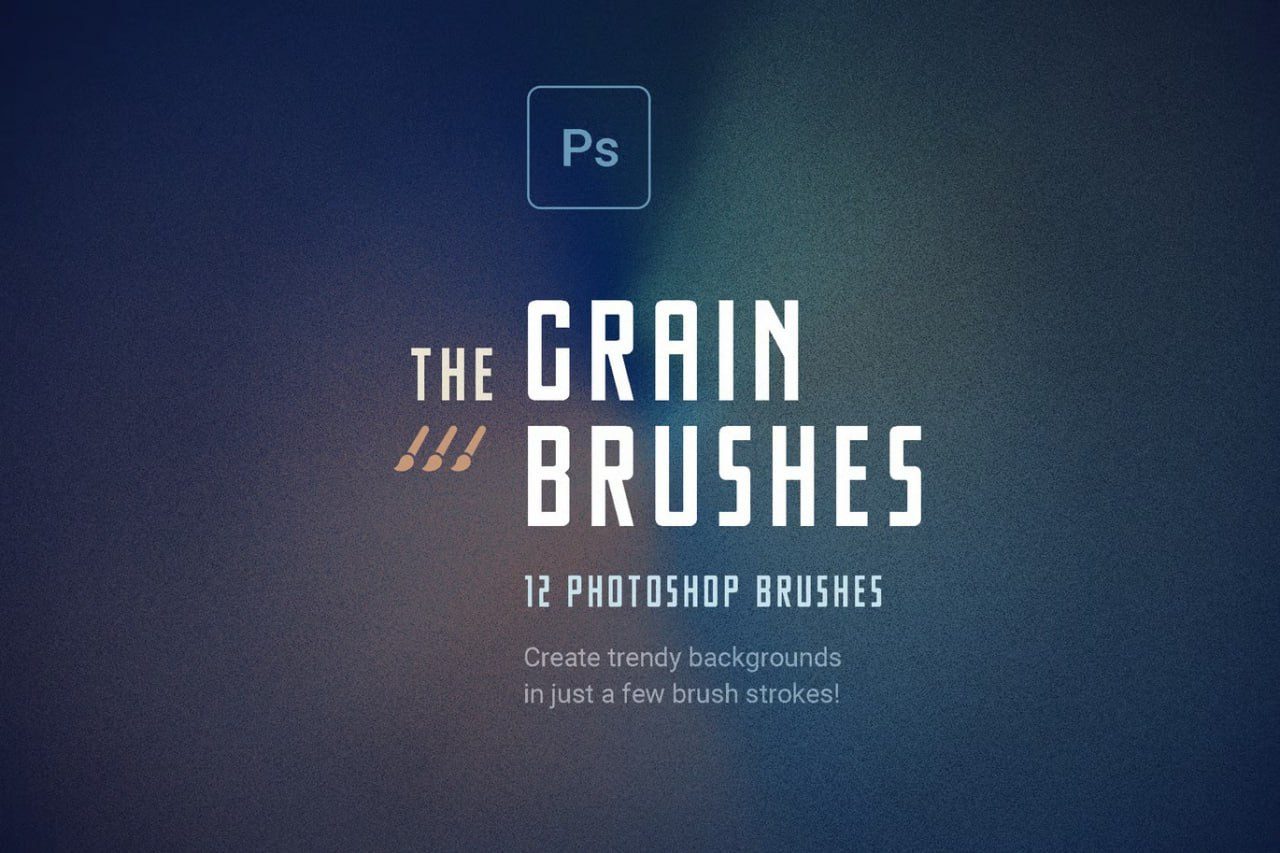 Grain Background Photoshop Brushes