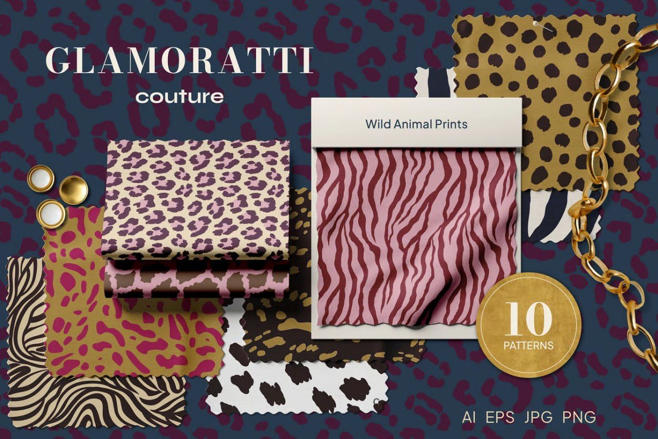 Glamoratti Couture 80s Animal Patterns