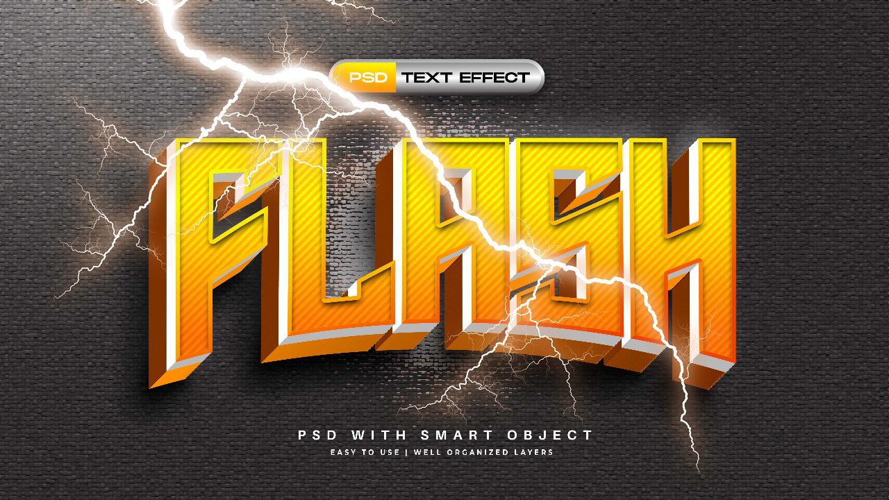 modern-flash-3d-text-effect