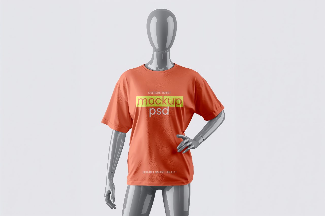T-shirt-mockup-female-mannequin-fashion