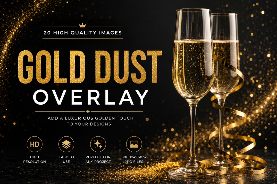 20 Gold Dust Overlays