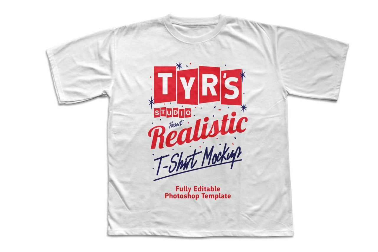 FREE Realistic TShirt Mockup